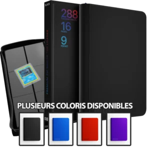 Classeur Premium ZIP 9 Pockets – 288 cartes