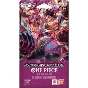 🏴‍☠️ Blister One Piece Card Game OP-11 – Des Poings Vifs Comme l’Éclair (FR)