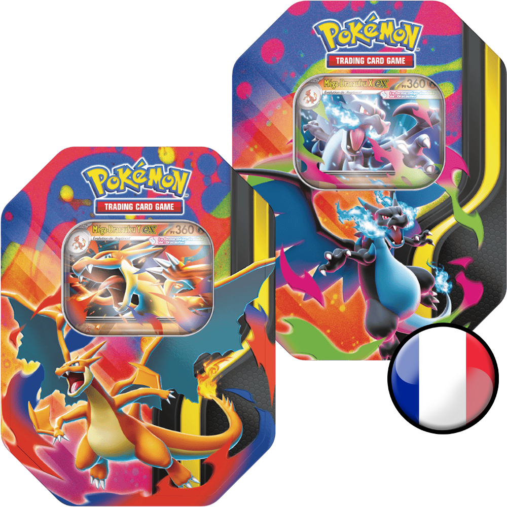 Duo Pokébox Pokémon – Méga-Dracaufeu X & Méga-Dracaufeu Y 🇫🇷