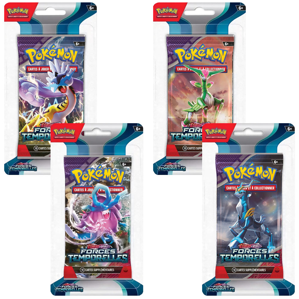 Arset Blister EV5 – Force Temporelle (Écarlate et Violet)