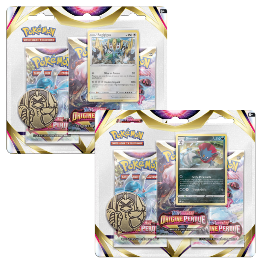 Tripack Épée & Bouclier – Origine Perdue (Illustration Promo Aléatoire)